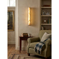 Load image into Gallery viewer, Vertical Alabaster Roller Wall Sconce