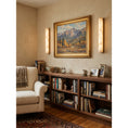 Load image into Gallery viewer, Vertical Alabaster Roller Wall Sconce