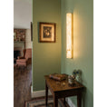 Load image into Gallery viewer, Vertical Alabaster Roller Wall Sconce
