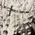 Load image into Gallery viewer, Waterfall Pillar Crystal Chandelier