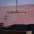 Bild in Galerie-Betrachter laden, Wood-beam Island Chandelier
