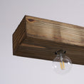 Bild in Galerie-Betrachter laden, Wood-beam Island Chandelier