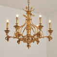 Bild in die Galerieansicht laden, Vendome Brass Chandelier