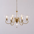 Load image into Gallery viewer, Evelyn Glass Chandelier