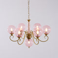 Load image into Gallery viewer, Evelyn Glass Chandelier