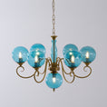 Load image into Gallery viewer, Evelyn Glass Chandelier