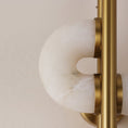 Load image into Gallery viewer, Aurelia Dual Disc Alabaster Wall Sconce