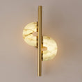 Load image into Gallery viewer, Aurelia Dual Disc Alabaster Wall Sconce