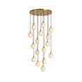 Load image into Gallery viewer, Lilin Alabaster Chandelier