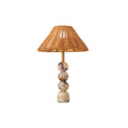 Load image into Gallery viewer, Rattan Marble Table Lamp