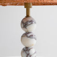 Load image into Gallery viewer, Rattan Marble Table Lamp