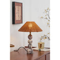 Load image into Gallery viewer, Rattan Marble Table Lamp
