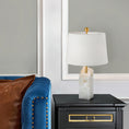 Load image into Gallery viewer, Raw Alabaster Table Lamp
