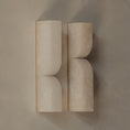 Bild in Galerie-Betrachter laden, Rectangular Alabaster Wall Lamp