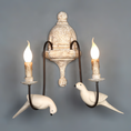 Bild in Galerie-Betrachter laden, Retro Wooden Bird Wall Lamp
