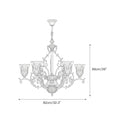 Load image into Gallery viewer, Revival Glass Chandelier