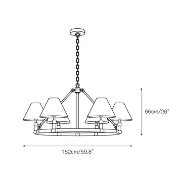 Robert Chandelier – detail 3 — Dimension drawings 1
