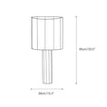 Load image into Gallery viewer, Roma Dodecagon Large Table Lamp