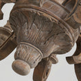 Load image into Gallery viewer, Roman Pillar Chandelier