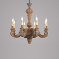 Load image into Gallery viewer, Roman Pillar Chandelier