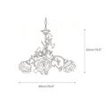 Bild in Galerie-Betrachter laden, Rosalie Floral Chandelier