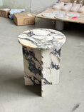 Load image into Gallery viewer, Rosie Marble Side Table
