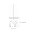 Load image into Gallery viewer, Rotating Rainbow Pendant Lamp