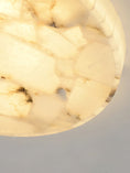 Load image into Gallery viewer, Round Mosaic Alabaster Ceiling Lamp