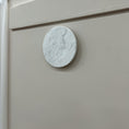 Load image into Gallery viewer, Round White Marble Sconce