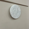 Load image into Gallery viewer, Round White Marble Sconce