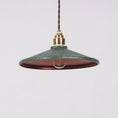 Load image into Gallery viewer, Rustic Saucer Shade Pendant Light