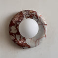 Load image into Gallery viewer, Orli Red Marble Sconce