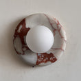 Load image into Gallery viewer, Orli Red Marble Sconce