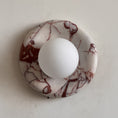 Load image into Gallery viewer, Orli Red Marble Sconce
