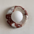 Load image into Gallery viewer, Orli Red Marble Sconce