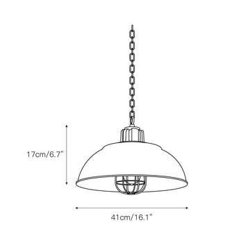 Samia Pendant Light – detail 3 — Dimension drawings 1