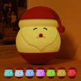 Load image into Gallery viewer, Santa Claus Night Light (built-in battery)