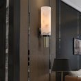 Load image into Gallery viewer, Santorini Alabaster Wall Lamp