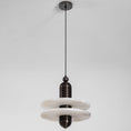 Charger l'image dans la visionneuse de la galerie, Lampe à suspension comète en albâtre