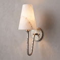 Load image into Gallery viewer, Scoop Alabaster Wall Sconce