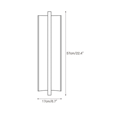 Scorpio Wall Lamp – detail 3 — Dimension drawings 1