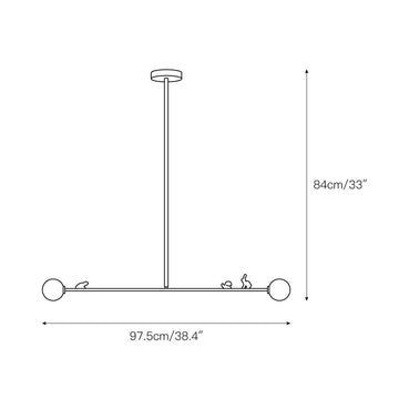 See Saw Pendant Lamp – detail 3 — Dimension drawings 1