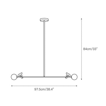See Saw Pendant Lamp – detail 5 — Dimension drawings 3