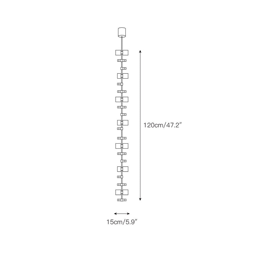Semper Mia Pendant Lamp – detail 4 — Dimension drawings 2