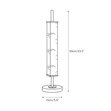 Serano Alabaster Table Lamp – detail 4 — Dimension drawings 1