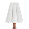 Load image into Gallery viewer, Shadon Marble Pleated Table Lamp