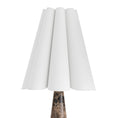 Load image into Gallery viewer, Shadon Marble Pleated Table Lamp