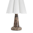 Load image into Gallery viewer, Shadon Marble Pleated Table Lamp