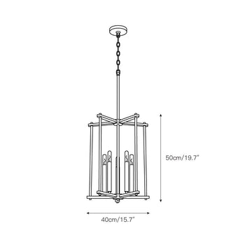 Silva Pendant Lamp – detail 3 — Dimension drawings 1