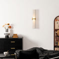 Load image into Gallery viewer, Arched Glass Tube Wall Sconce
